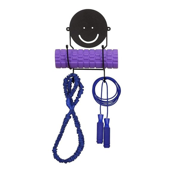 Yoga Smile Yoga Mat One Tier Wall Rack, Pack of 2 - New - Picture 3 of 4
